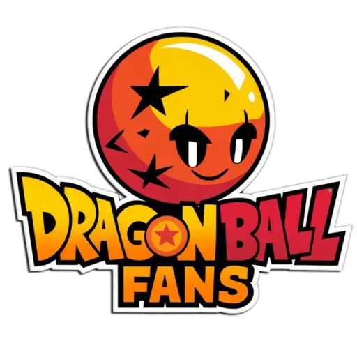 Logo de dragon ball fans